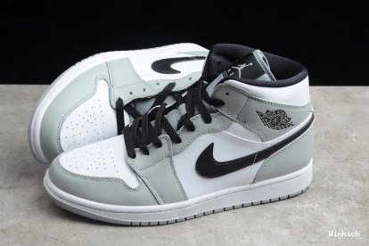 1 GREY SMOKE 554724-092 AIR LIGHT JORDAN MID 1210